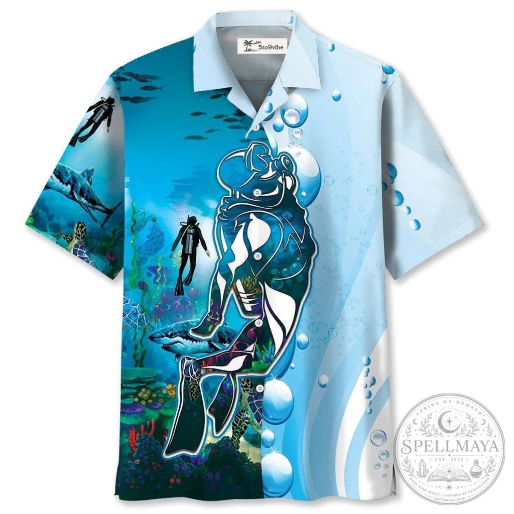 Scuba Diving Discovery Ocean Unisex Hawaiian Shirt For Men and Women 21 Scuba Diving Discovery Ocean Unisex Hawaiian Shirt For Men and Women