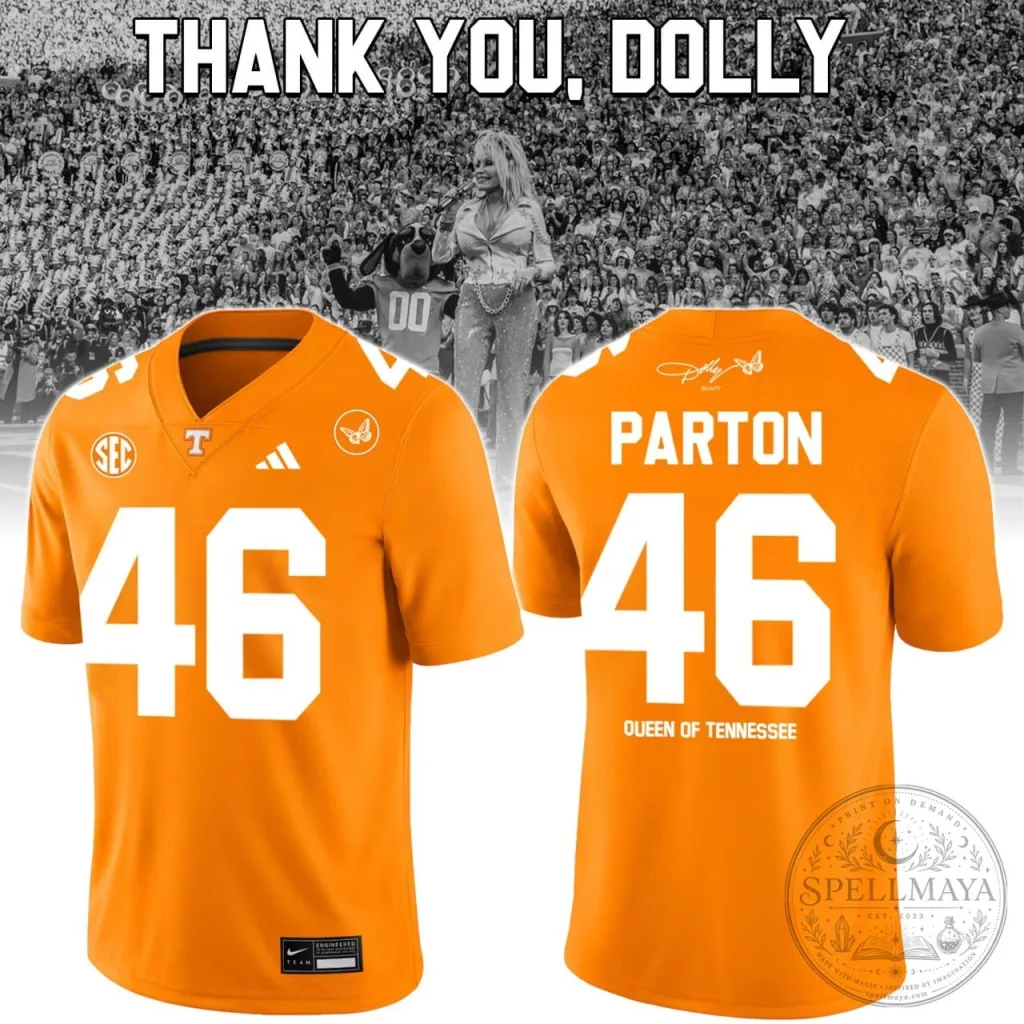 Tennessee Volunteers Jersey 2026 featuring Dolly Parton Tennessee Volunteers Jersey 2026 featuring Dolly Parton