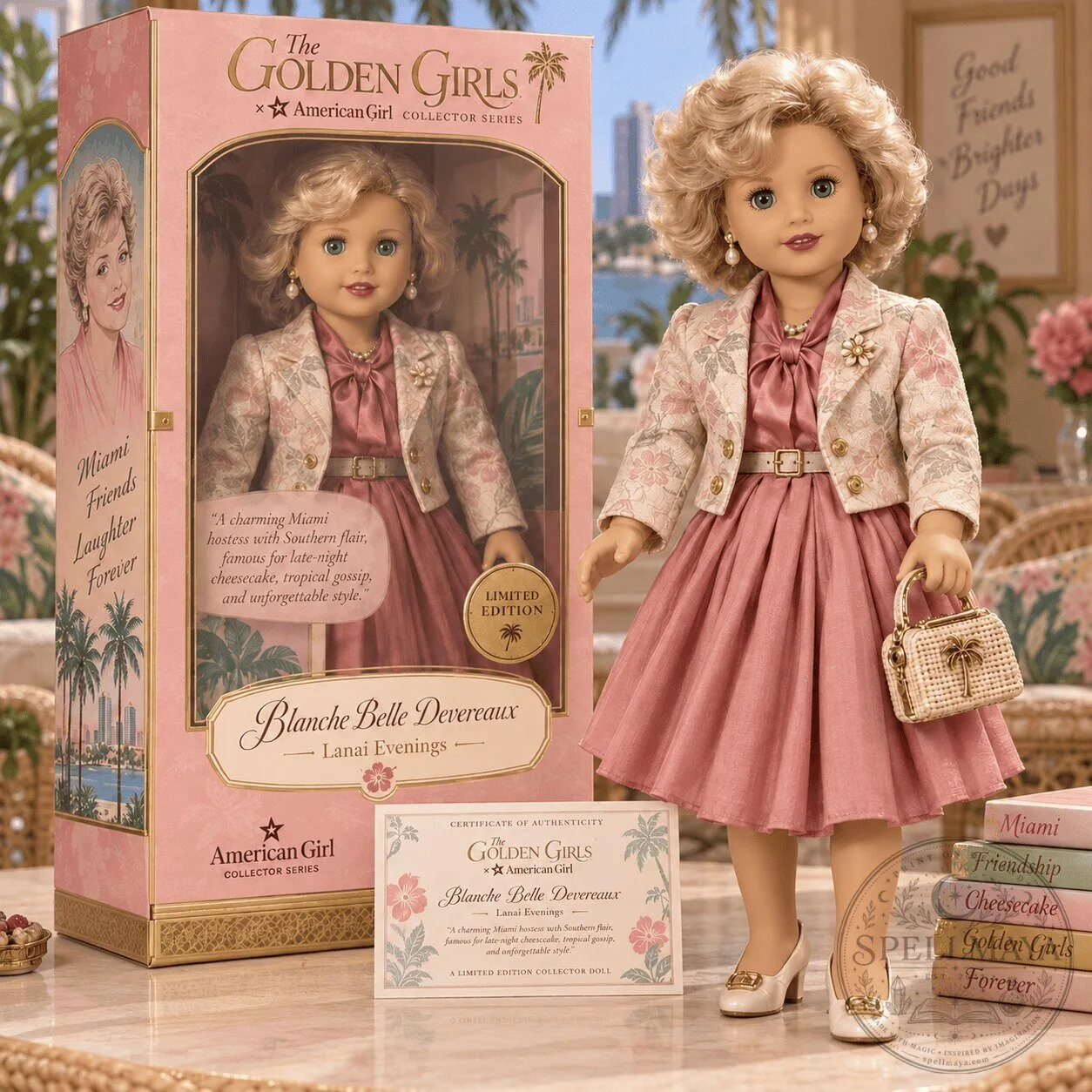 Blanche Devereaux Golden Girls American Girl Collector Doll