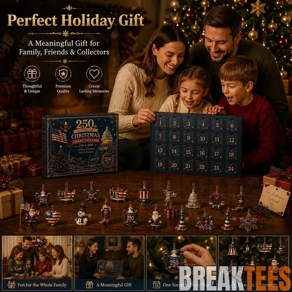 United States of America 250th Anniversary Christmas Advent Calendar 2D 12 United States of America 250th Anniversary Christmas Advent Calendar