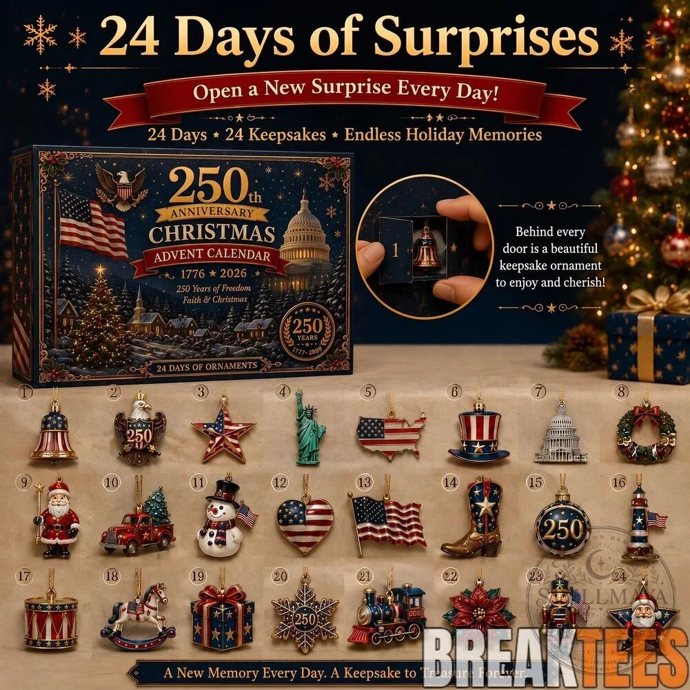 United States of America 250th Anniversary Christmas Advent Calendar 2D 13 United States of America 250th Anniversary Christmas Advent Calendar