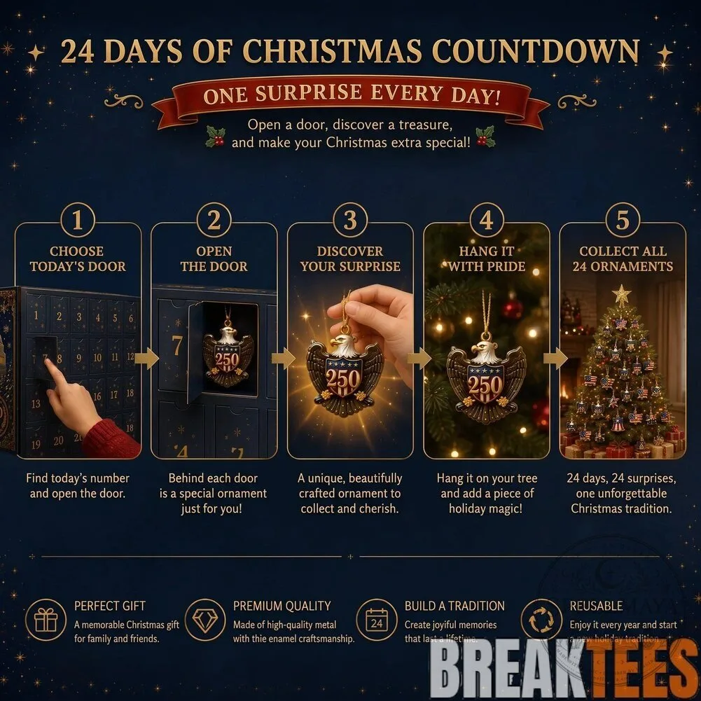 United States of America 250th Anniversary Christmas Advent Calendar 2D 15 United States of America 250th Anniversary Christmas Advent Calendar
