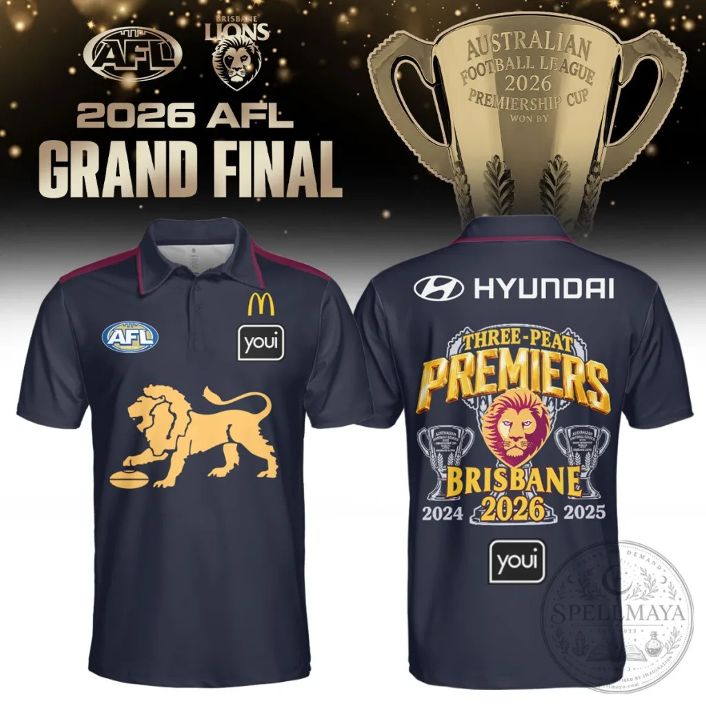 2026-afl-grand-final-polo-shirt-for-brisbane-lions-three-peat-premiers-edition-featured 2026 AFL Grand Final Polo Shirt for Brisbane Lions - Three-Peat Premiers Edition
