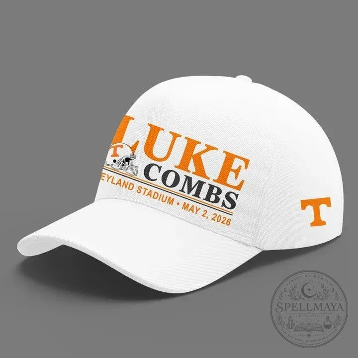 Luke Combs Neyland Stadium Concert 2026 White T-Shirt 9 Luke Combs Neyland Stadium Concert 2026 White T-Shirt