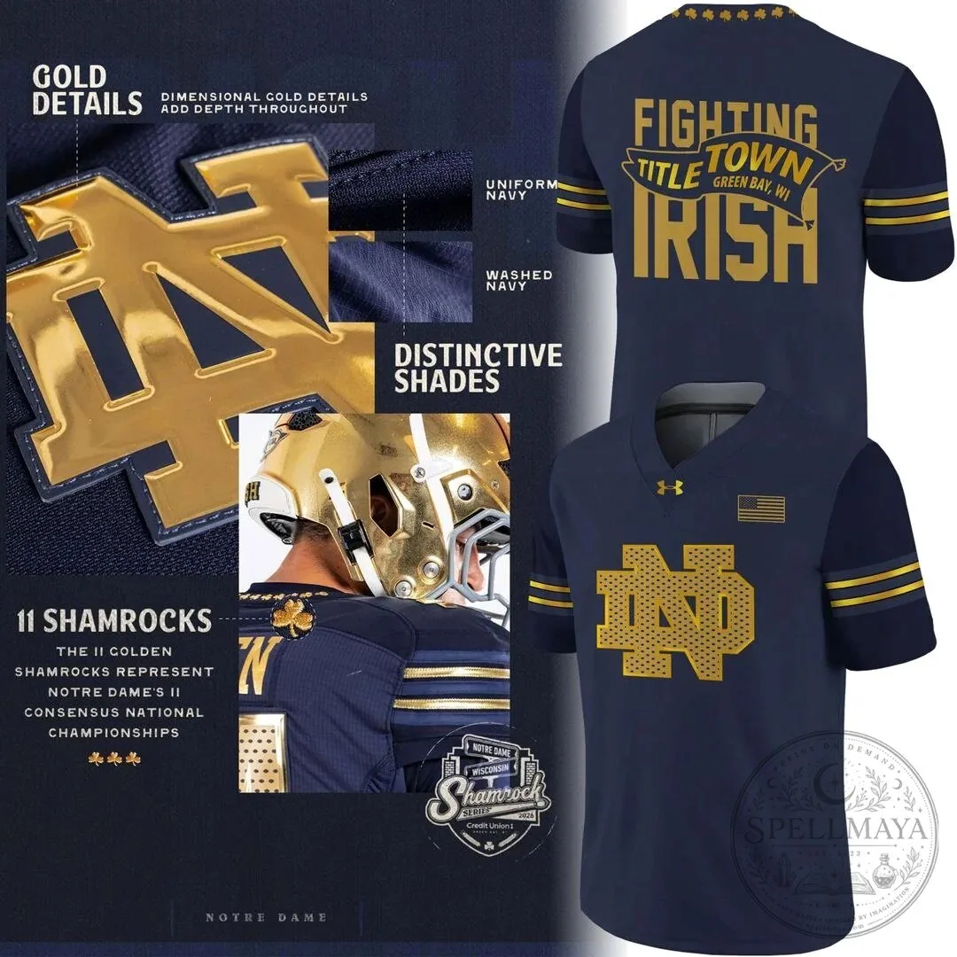 Notre Dame Fighting Irish Football Jersey
