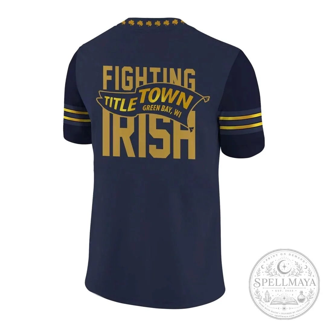 Notre Dame Fighting Irish Football Jersey 9 Notre Dame Fighting Irish Football Jersey