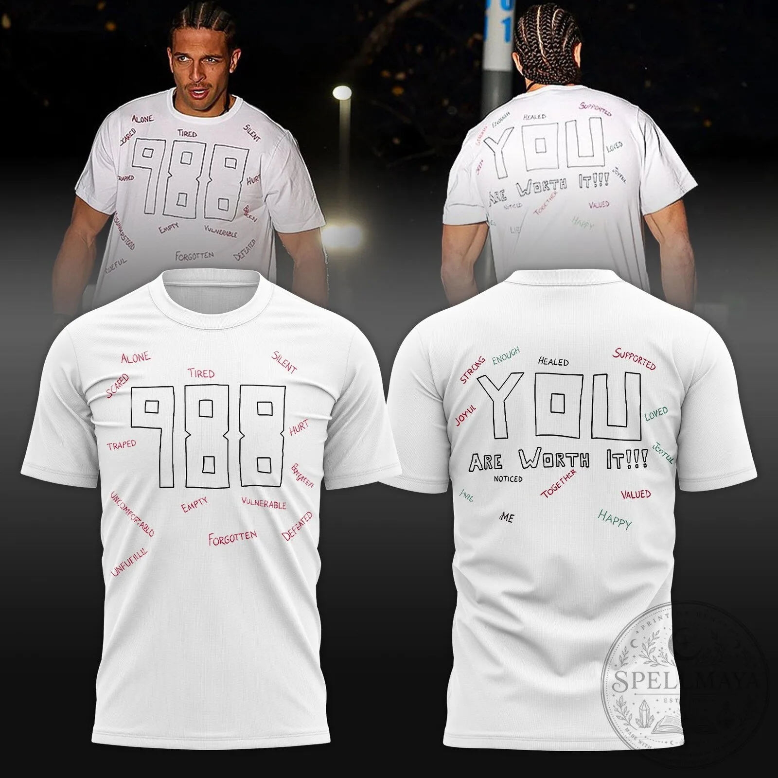 BTF Trend You Are Worth It T-shirt by Mack Hollins 988 1 BTF Trend You Are Worth It T-shirt by Mack Hollins 988