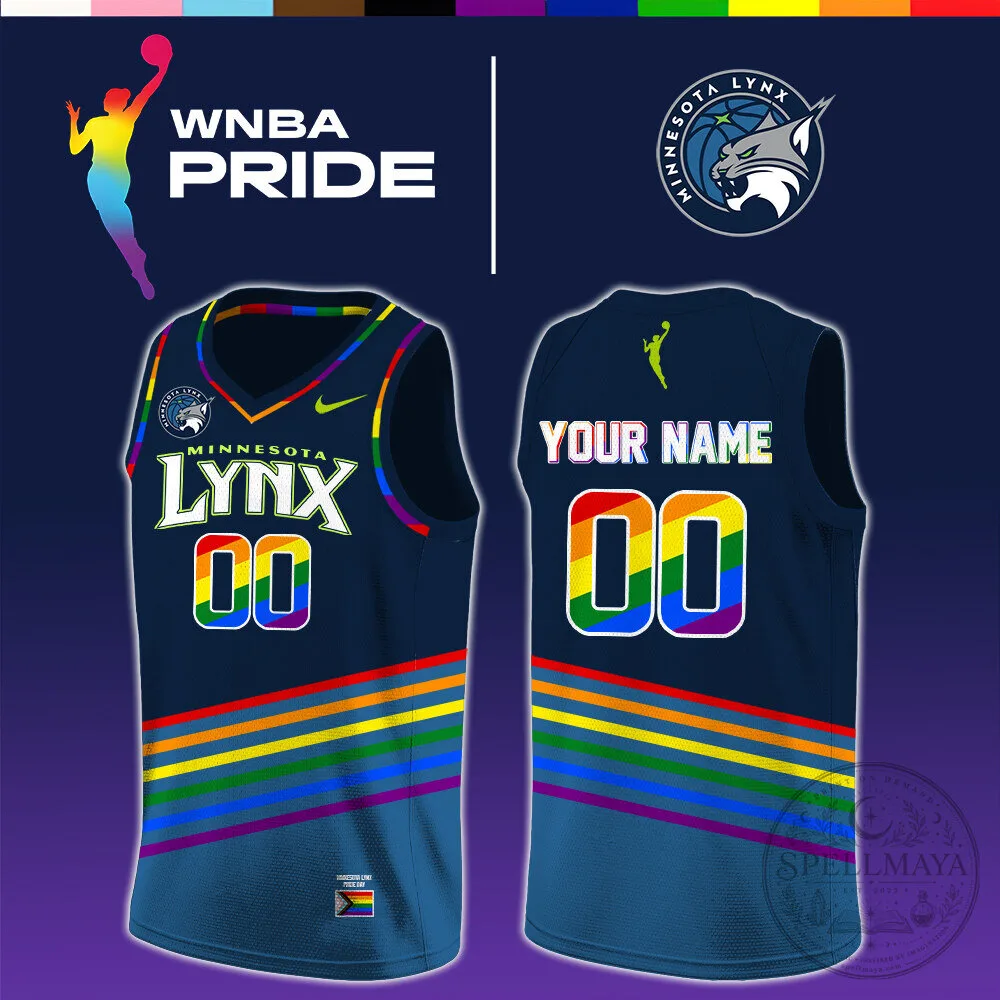 Minnesota Lynx 2026 WNBA x Pride Day Jersey Limited Edition 27 Minnesota Lynx 2026 WNBA x Pride Day Jersey Limited Edition