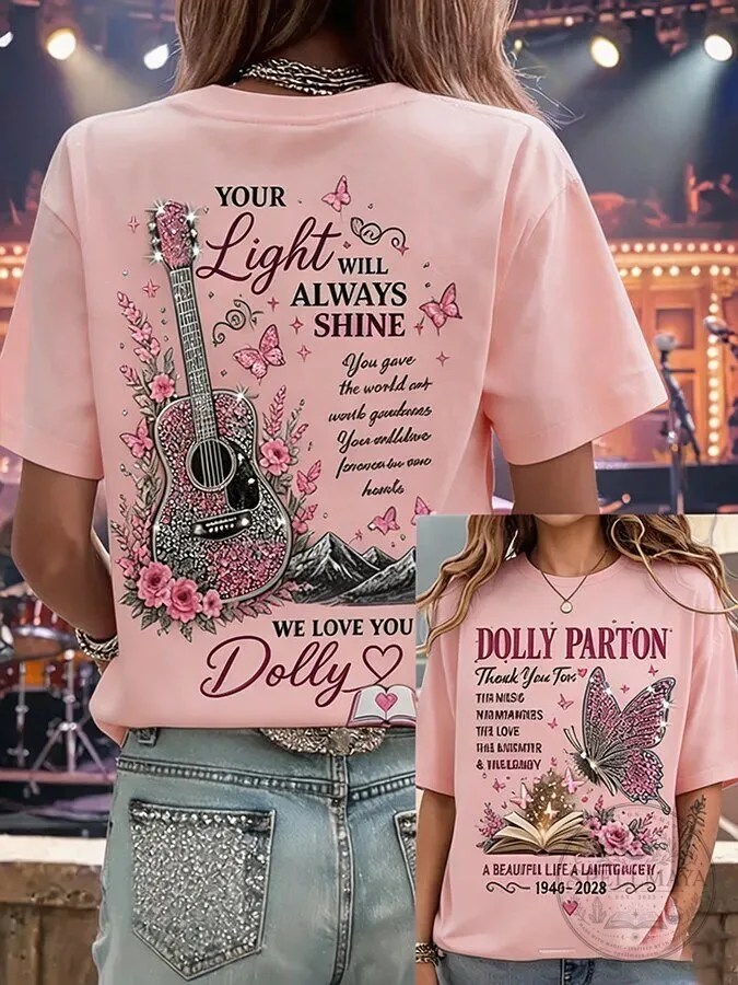 Dolly Parton Your Light Will Always Shine Country Music Fan T-Shirt 10 Dolly Parton Your Light Will Always Shine Country Music Fan T-Shirt