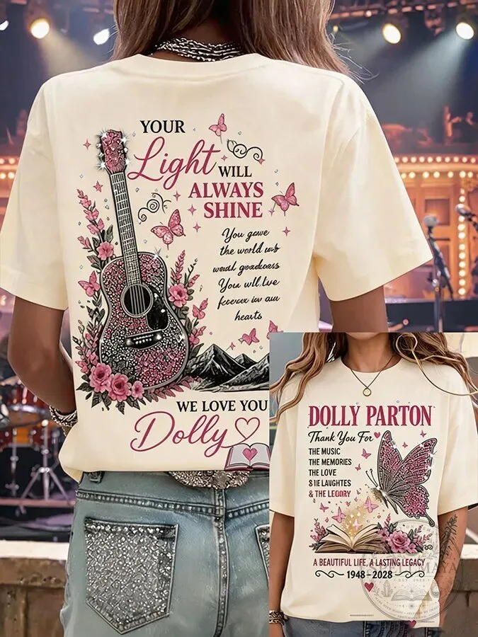 Dolly Parton Your Light Will Always Shine Country Music Fan T-Shirt 11 Dolly Parton Your Light Will Always Shine Country Music Fan T-Shirt