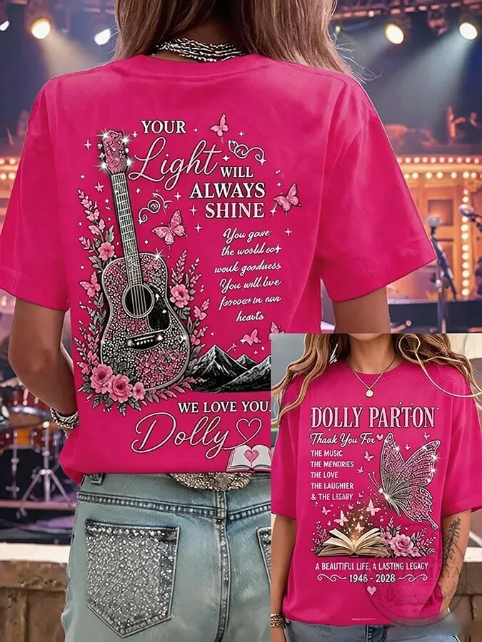 Dolly Parton Your Light Will Always Shine Country Music Fan T-Shirt 12 Dolly Parton Your Light Will Always Shine Country Music Fan T-Shirt