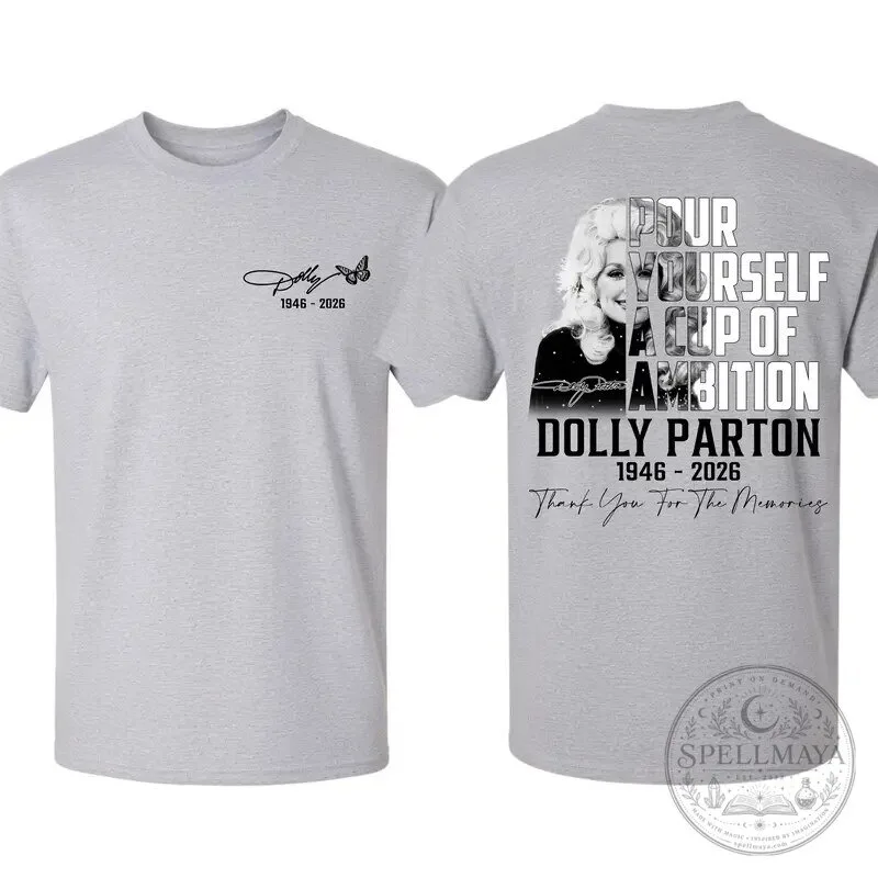 Dolly Parton Pour Yourself a Cup of Ambition Tribute T-Shirt 18 Dolly Parton Pour Yourself a Cup of Ambition Tribute T-Shirt
