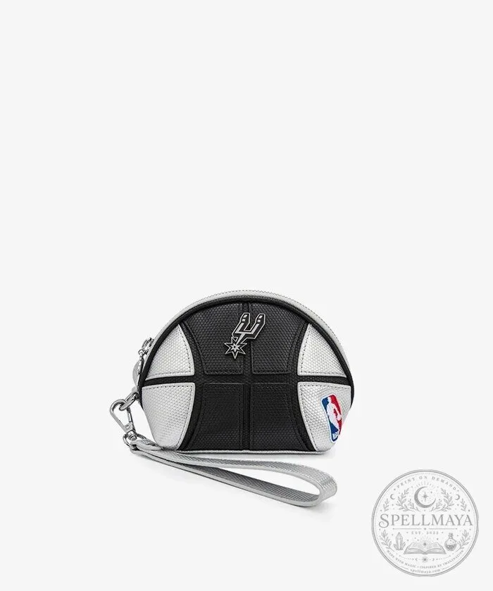 San Antonio Spurs Basketball Team Logo Wristlet Wallet