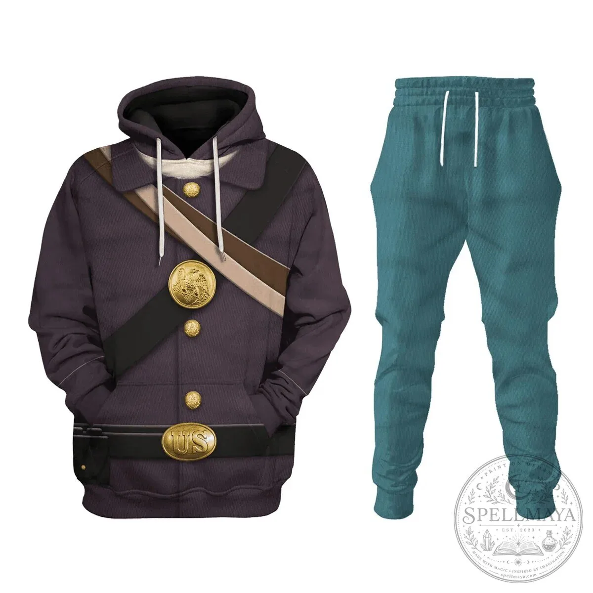 American Civil War Union Army Infantry Private Soldier Uniform Hoodie 18 American Civil War Union Army Infantry Private Soldier Uniform Hoodie
