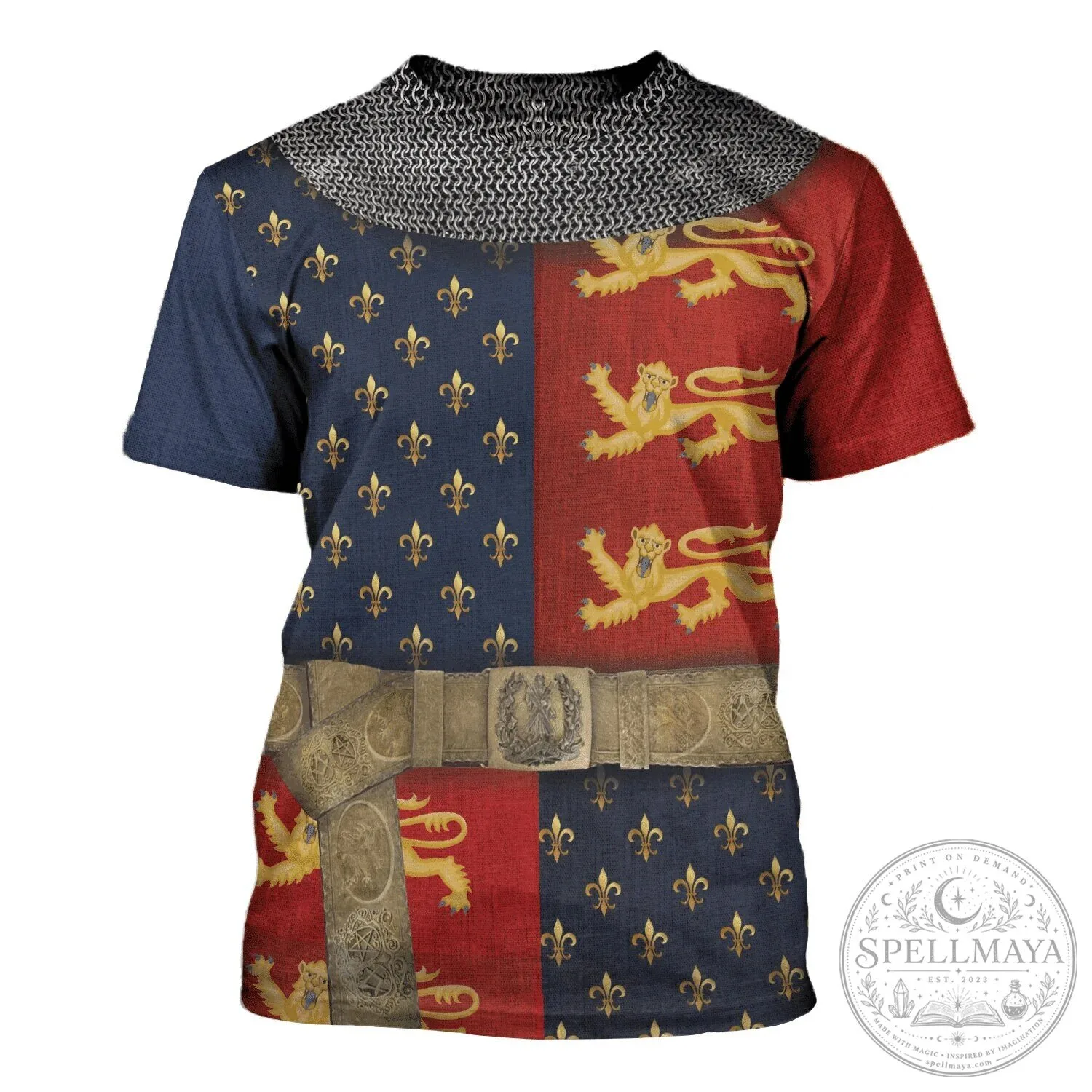 Henry V of England Medieval Knight Armor Costume Hoodie 17 Henry V of England Medieval Knight Armor Costume Hoodie