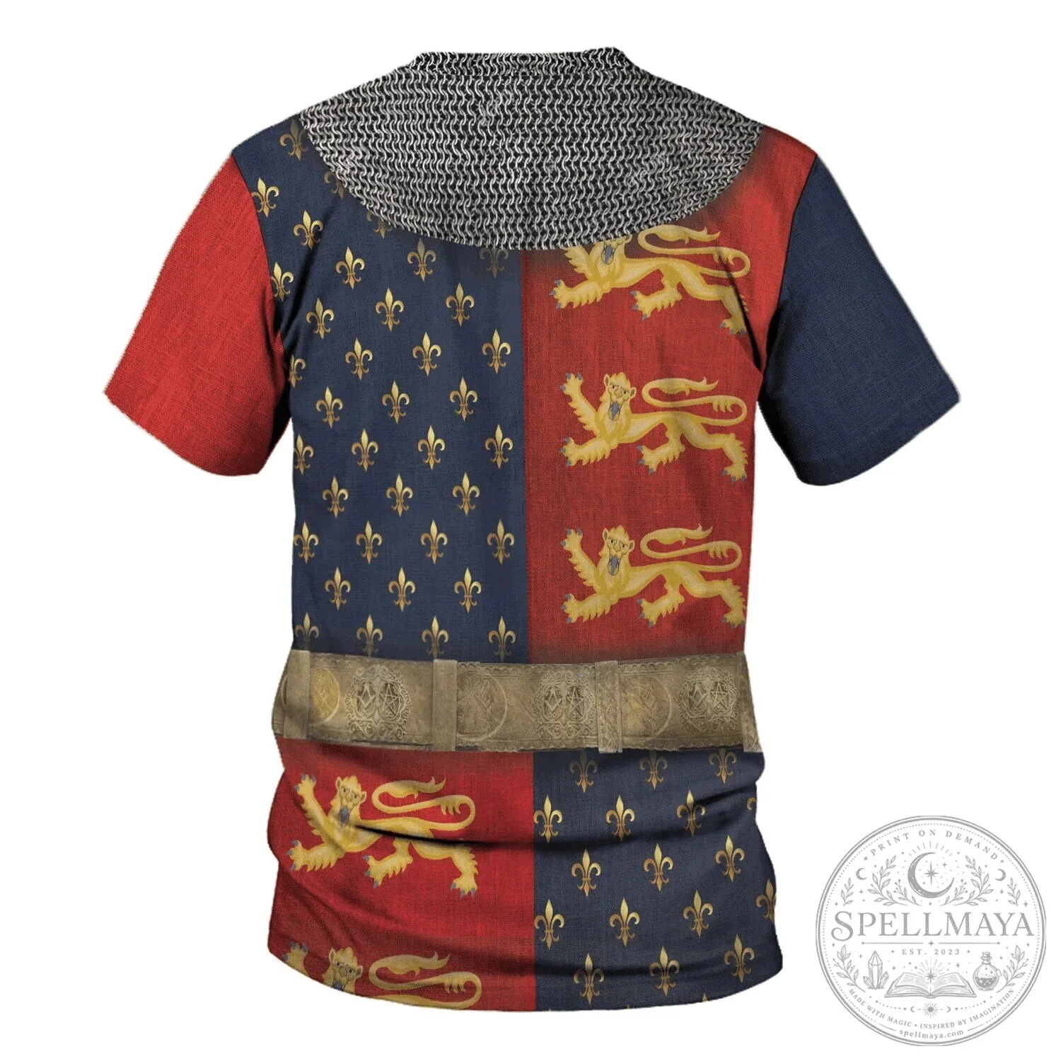 Henry V of England Medieval Knight Armor Costume Hoodie 21 Henry V of England Medieval Knight Armor Costume Hoodie