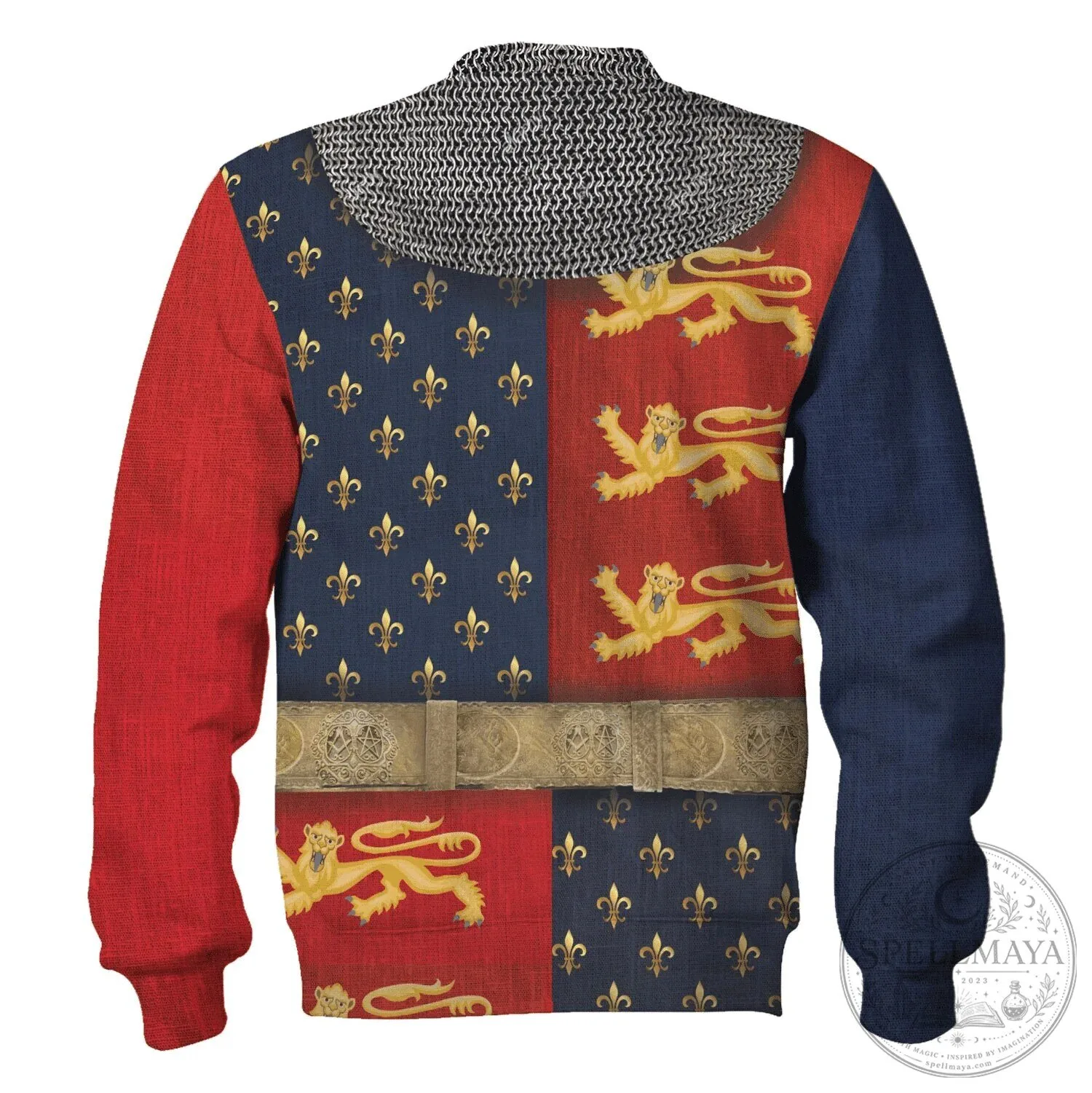 Henry V of England Medieval Knight Armor Costume Hoodie 23 Henry V of England Medieval Knight Armor Costume Hoodie