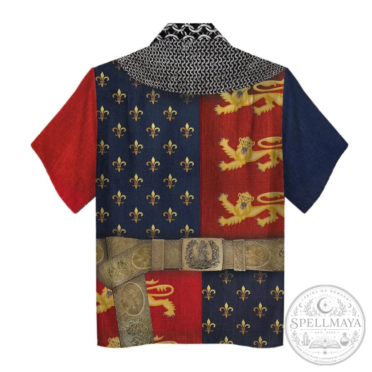 Henry V of England Medieval Knight Armor Costume Hoodie 27 Henry V of England Medieval Knight Armor Costume Hoodie