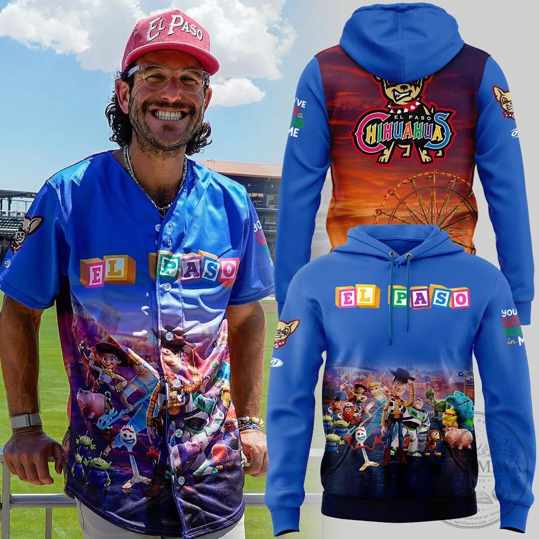 Toy Story El Paso Chihuahuas Baseball Jersey