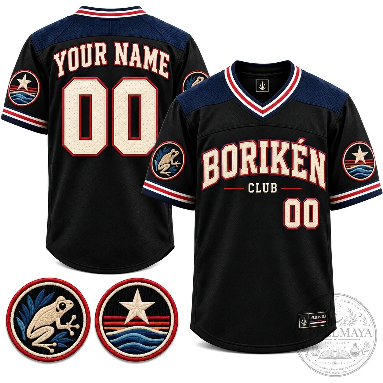 Boriken Coast Club Custom American Football Jersey