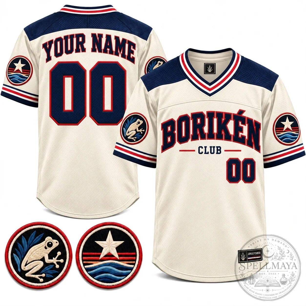 Boriken Coast Club Custom American Football Jersey 10 Boriken Coast Club Custom American Football Jersey