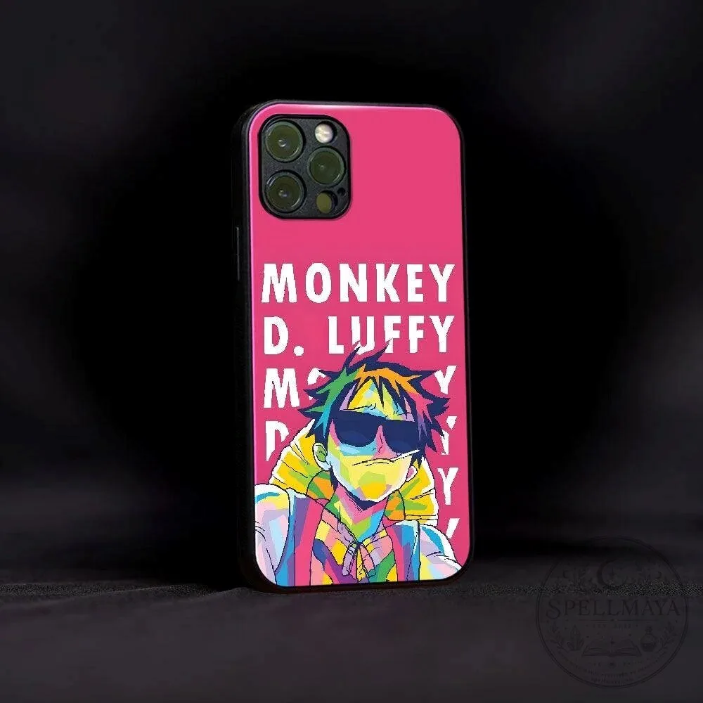 Monkey D. Luffy One Piece Anime Pop Art Phone Case