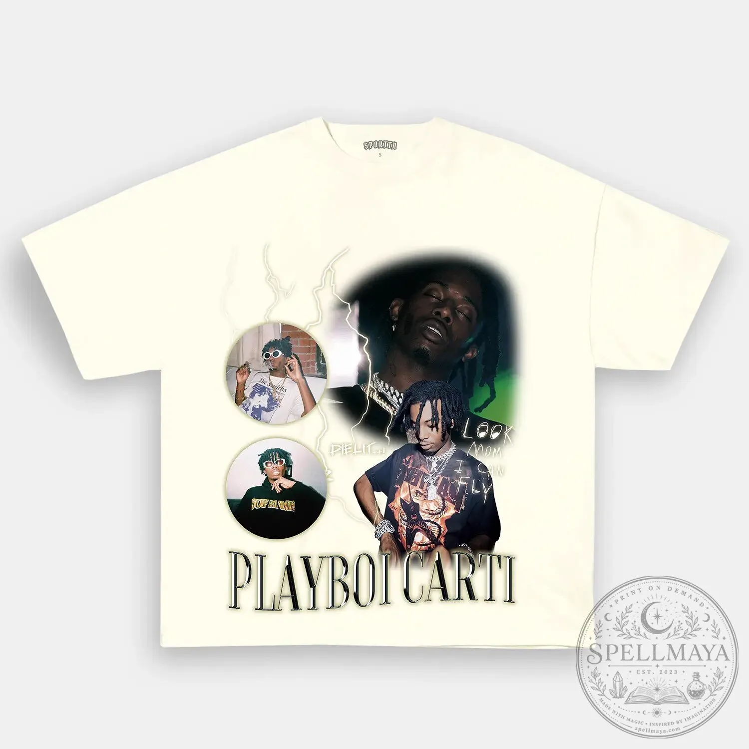 Playboi Carti Rapper Music Concert Tour Black Graphic T-Shirt 13 Playboi Carti Rapper Music Concert Tour Black Graphic T-Shirt