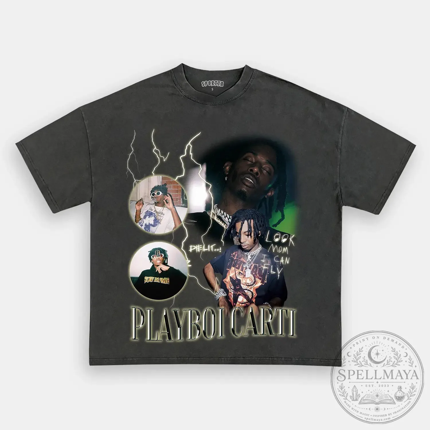 Playboi Carti Rapper Music Concert Tour Black Graphic T-Shirt 14 Playboi Carti Rapper Music Concert Tour Black Graphic T-Shirt