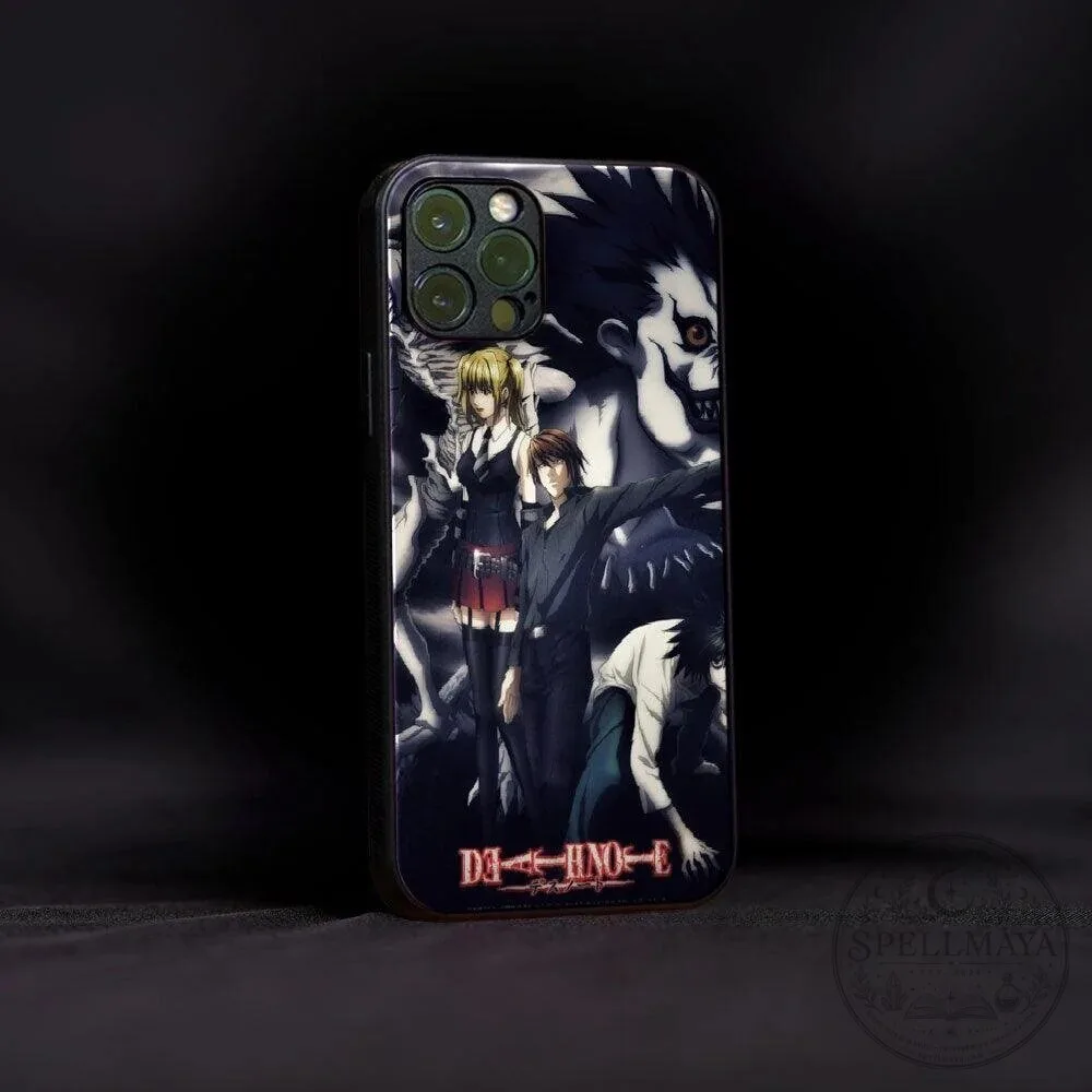 Death Note Ryuk Light Yagami Misa Amane Anime Manga Phone Case