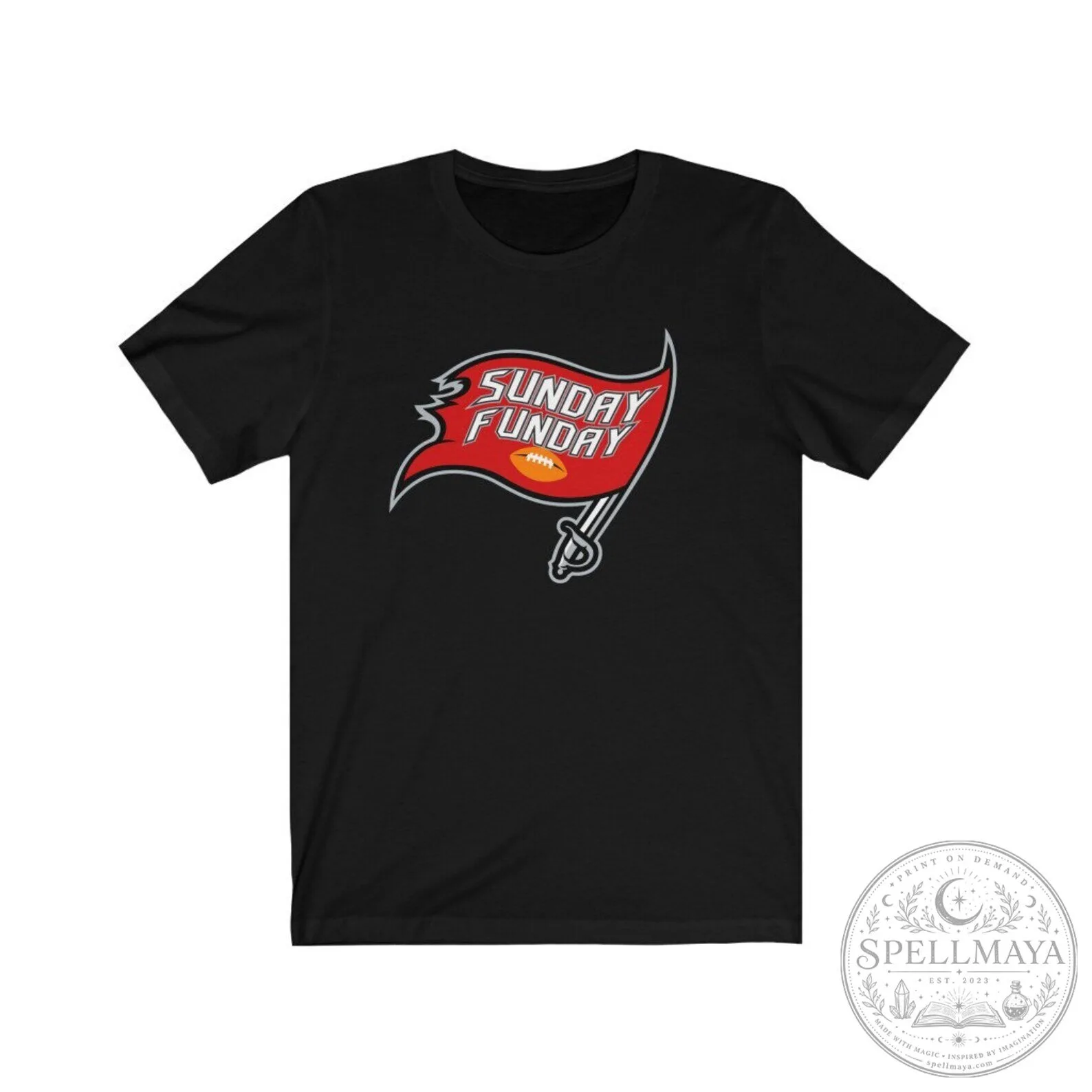 Sunday Funday Tampa Bay Buccaneers Football Fan T-Shirt