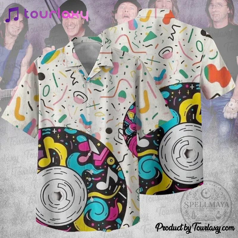 Music Lover Abstract Pattern Hawaiian Shirt