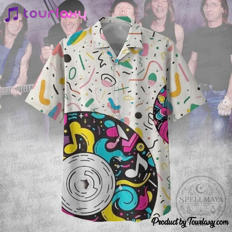 Music Lover Abstract Pattern Hawaiian Shirt 8 Music Lover Abstract Pattern Hawaiian Shirt