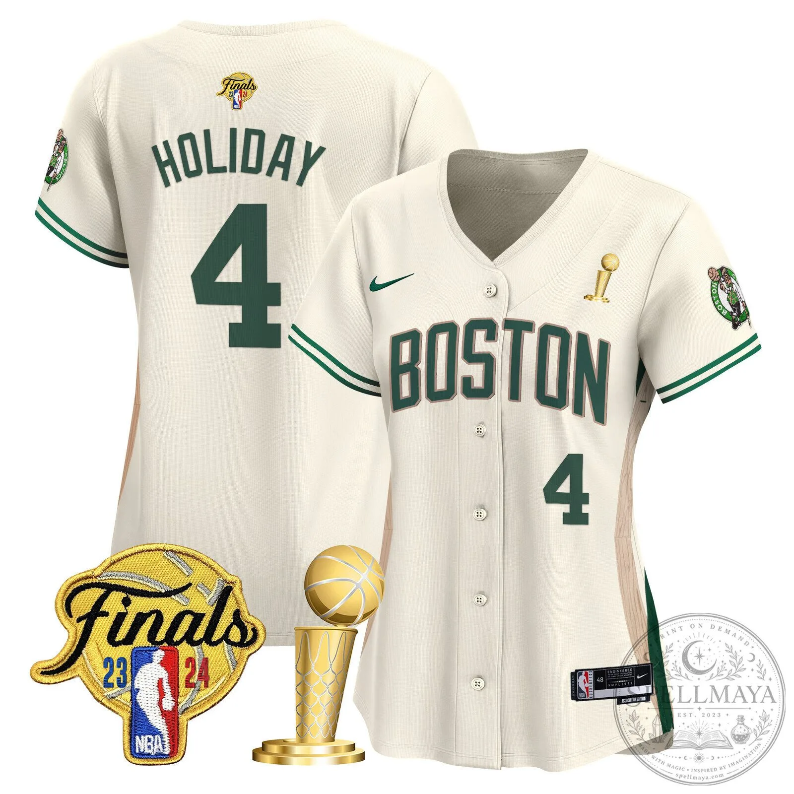 Boston Celtics Jayson Tatum 2024 NBA Finals Champions Baseball Jersey 71 Boston Celtics Jayson Tatum 2024 NBA Finals Champions Baseball Jersey