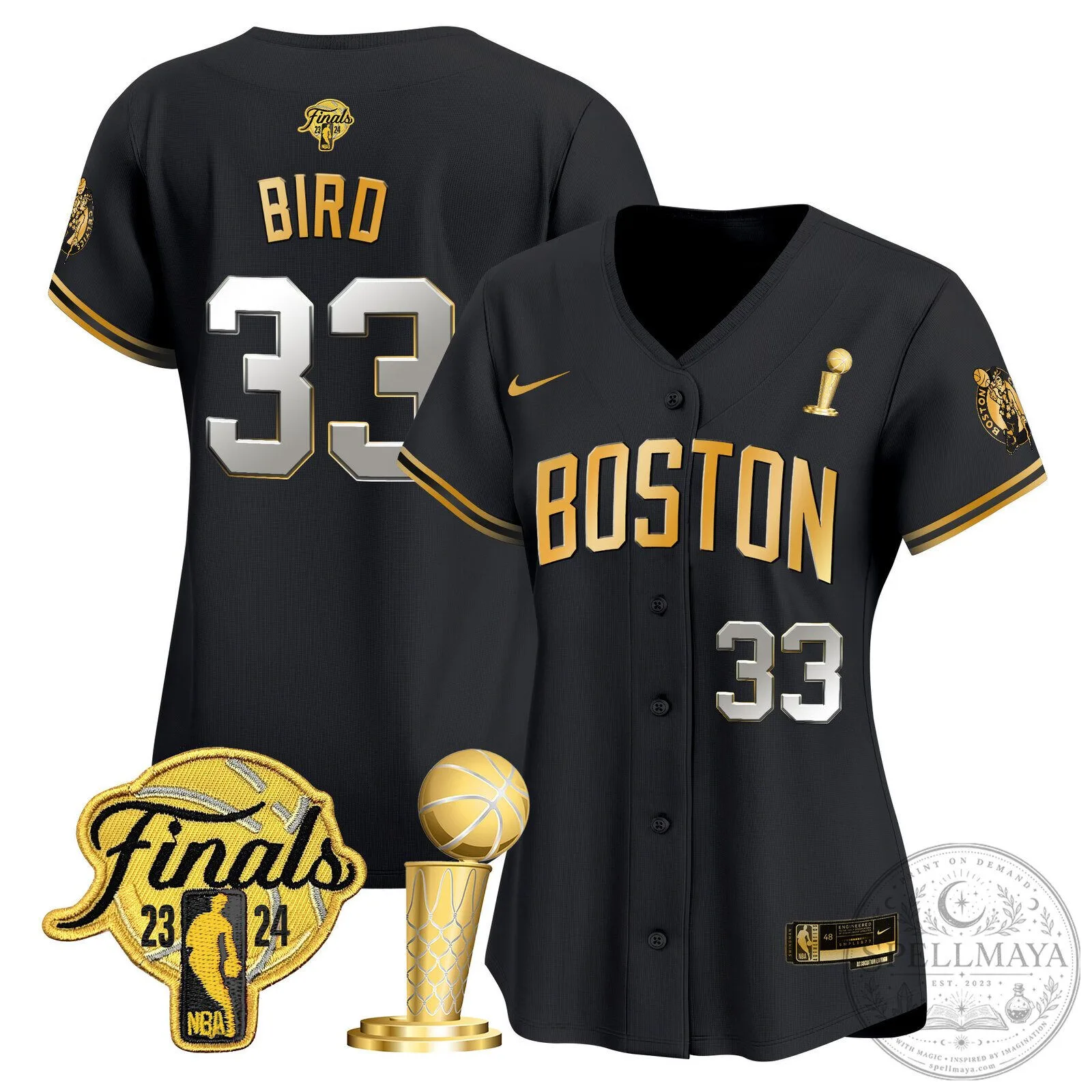 Boston Celtics Jayson Tatum 2024 NBA Finals Champions Baseball Jersey 86 Boston Celtics Jayson Tatum 2024 NBA Finals Champions Baseball Jersey