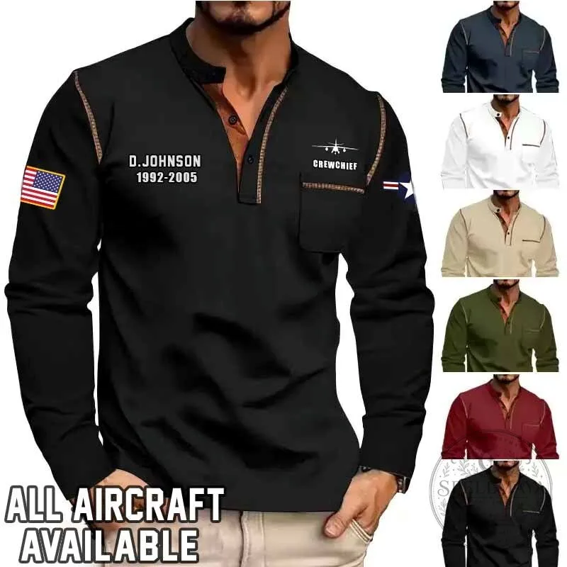 A-10 Thunderbolt II Hog Driver 511 TFS American Flag Long-Sleeve Shirt 8 A-10 Thunderbolt II Hog Driver 511 TFS American Flag Long-Sleeve Shirt