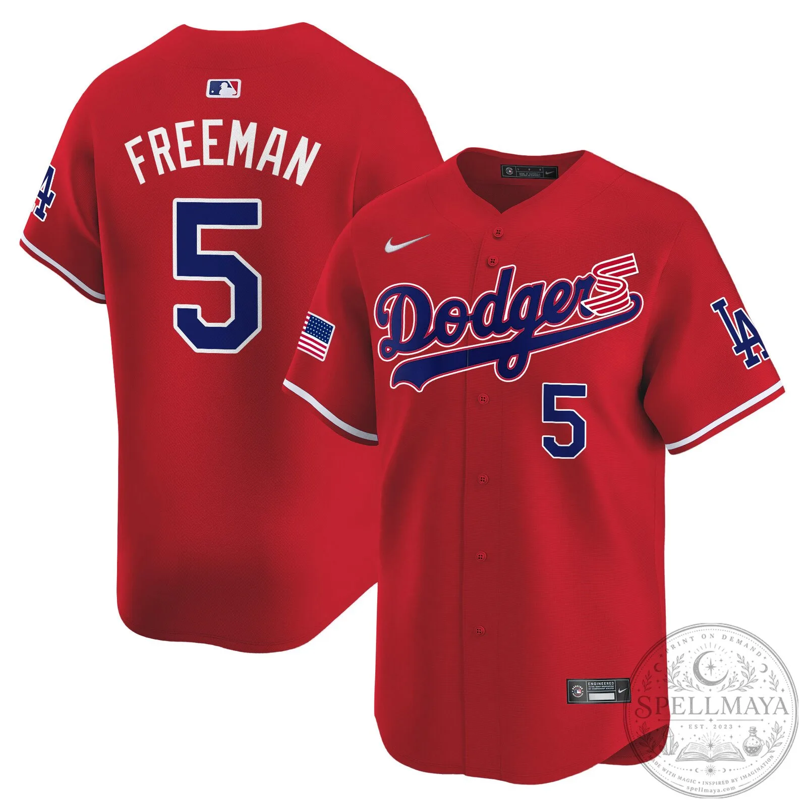 Dodgers Shohei Ohtani 2024 Independence Day Baseball Jersey 45 Dodgers Shohei Ohtani 2024 Independence Day Baseball Jersey
