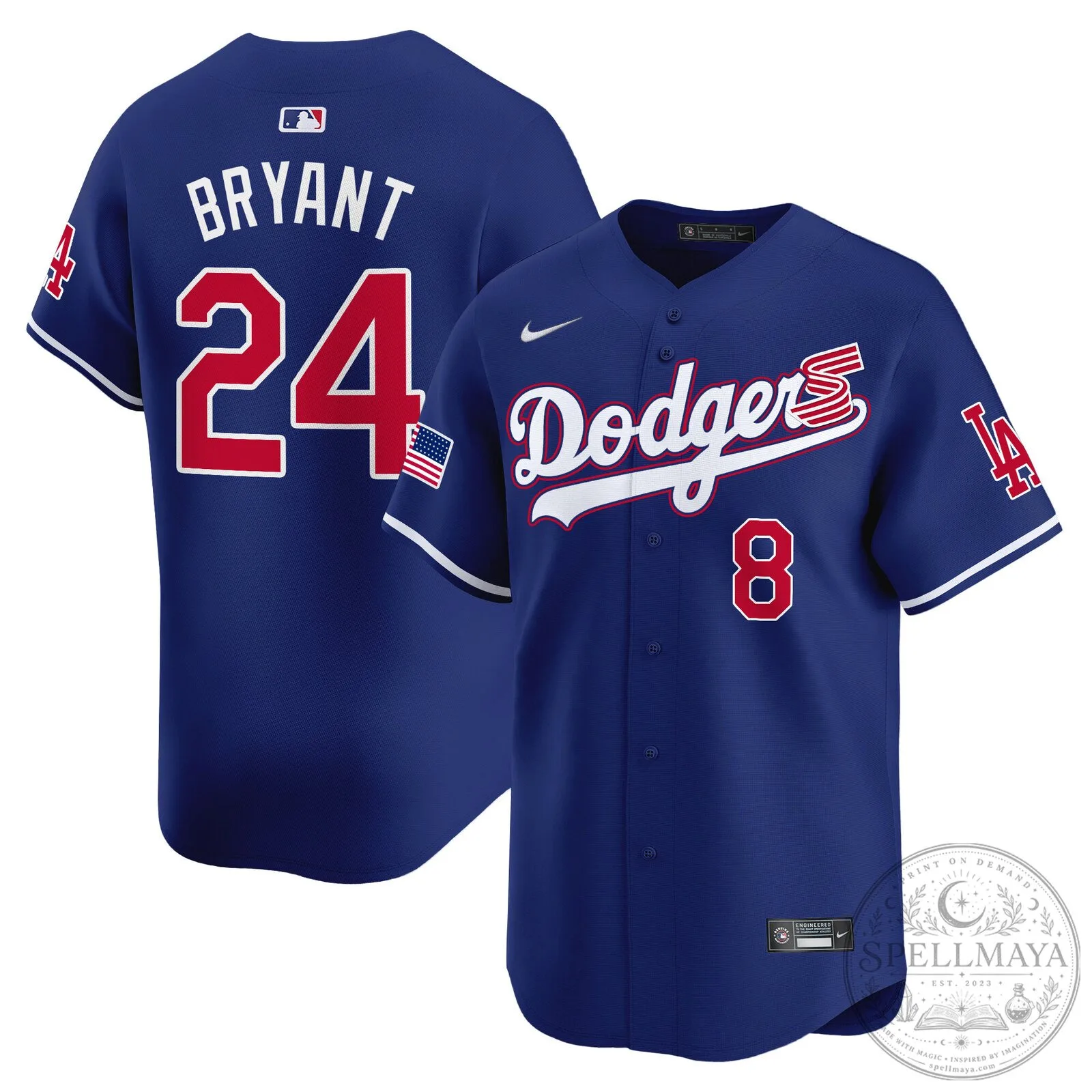 Dodgers Shohei Ohtani 2024 Independence Day Baseball Jersey 57 Dodgers Shohei Ohtani 2024 Independence Day Baseball Jersey