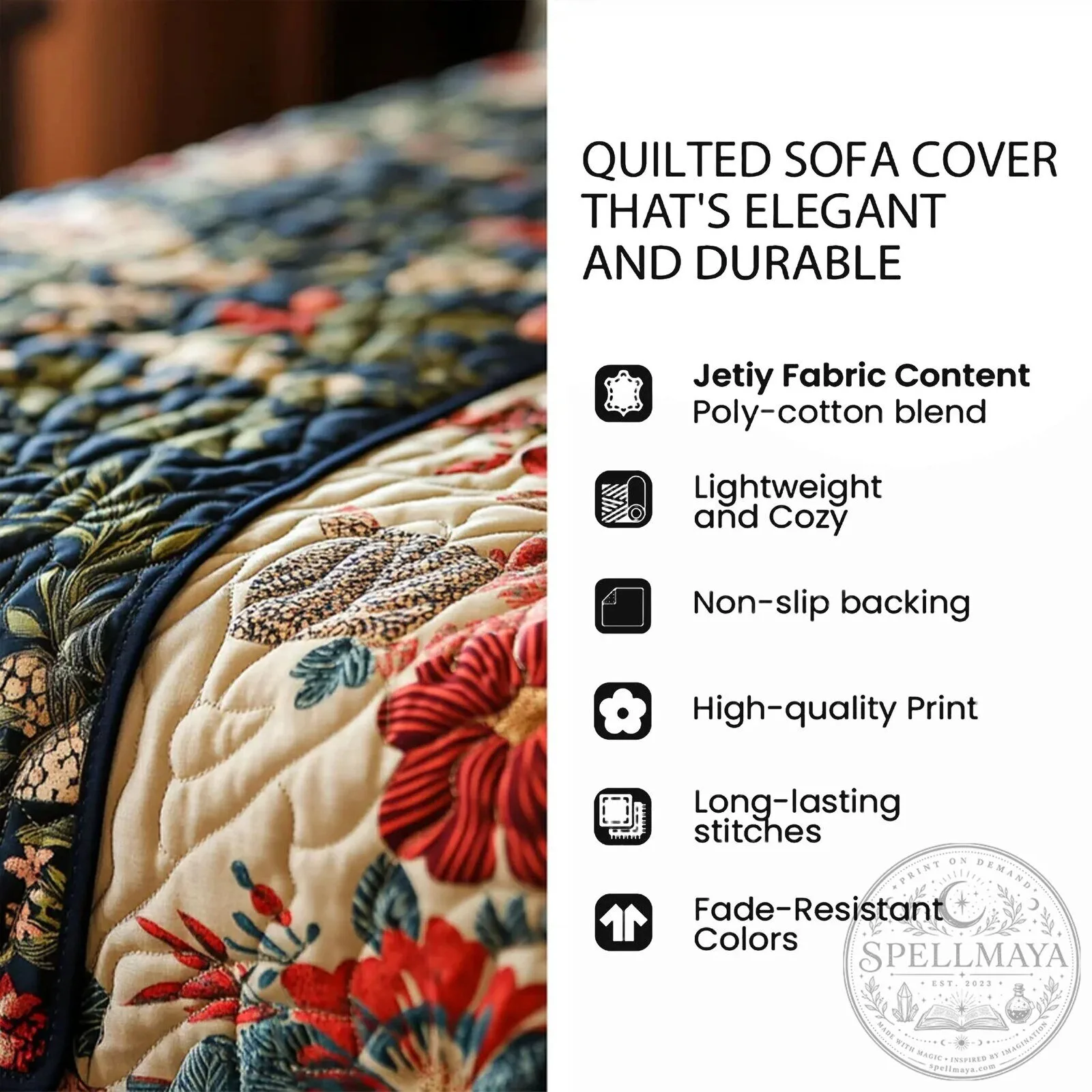 Frozen Dragon Kingdom Christmas Winter Holiday Quilted Sofa Cover Protector 18 Frozen Dragon Kingdom Christmas Winter Holiday Quilted Sofa Cover Protector