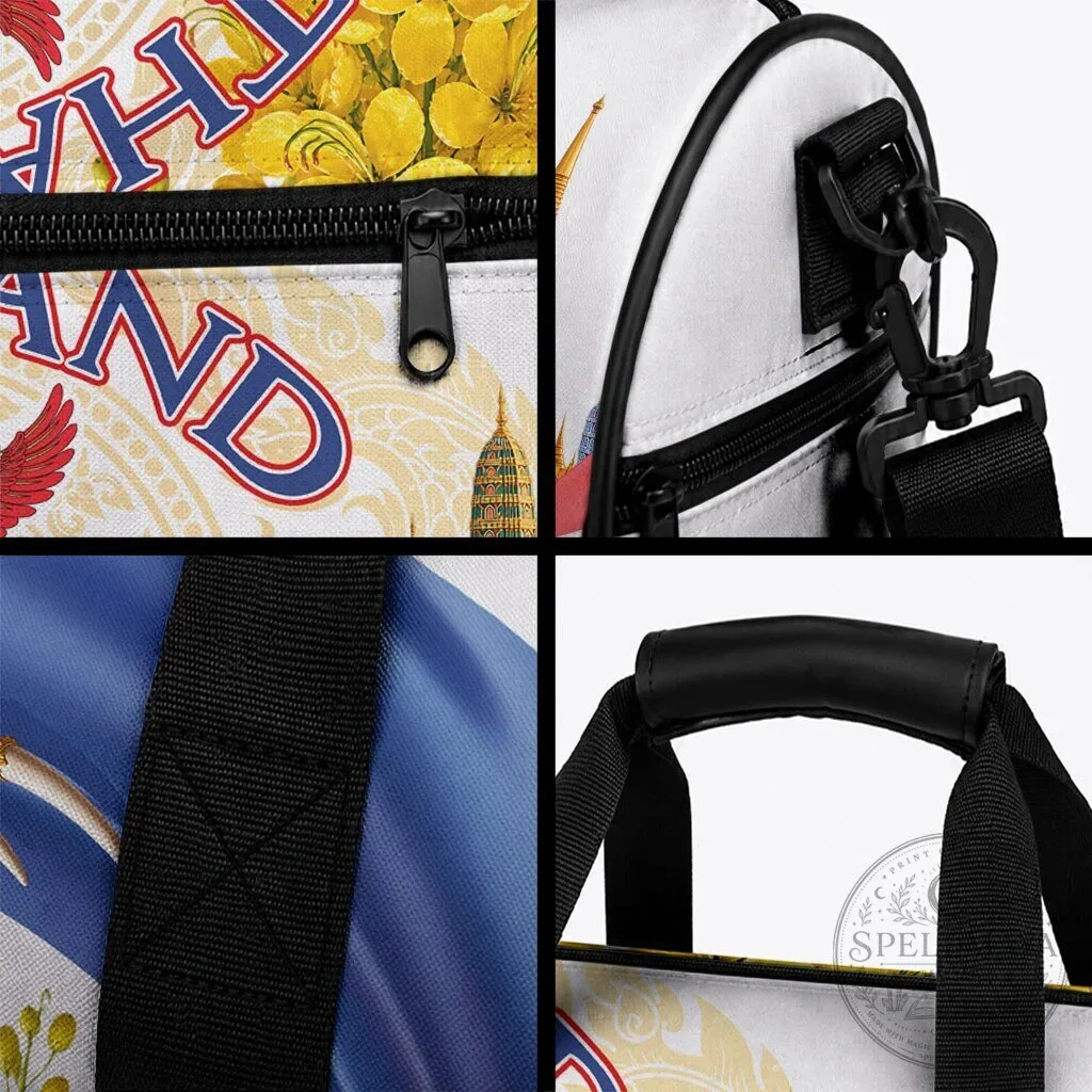 Thailand Golden Elephant Temple Travel Duffle Bag 10 Thailand Golden Elephant Temple Travel Duffle Bag