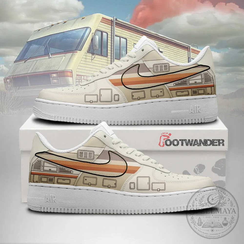 Breaking Bad Walter White RV Air Force 1 Style Shoes