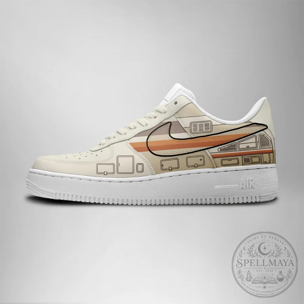 Breaking Bad Walter White RV Air Force 1 Style Shoes 9 Breaking Bad Walter White RV Air Force 1 Style Shoes