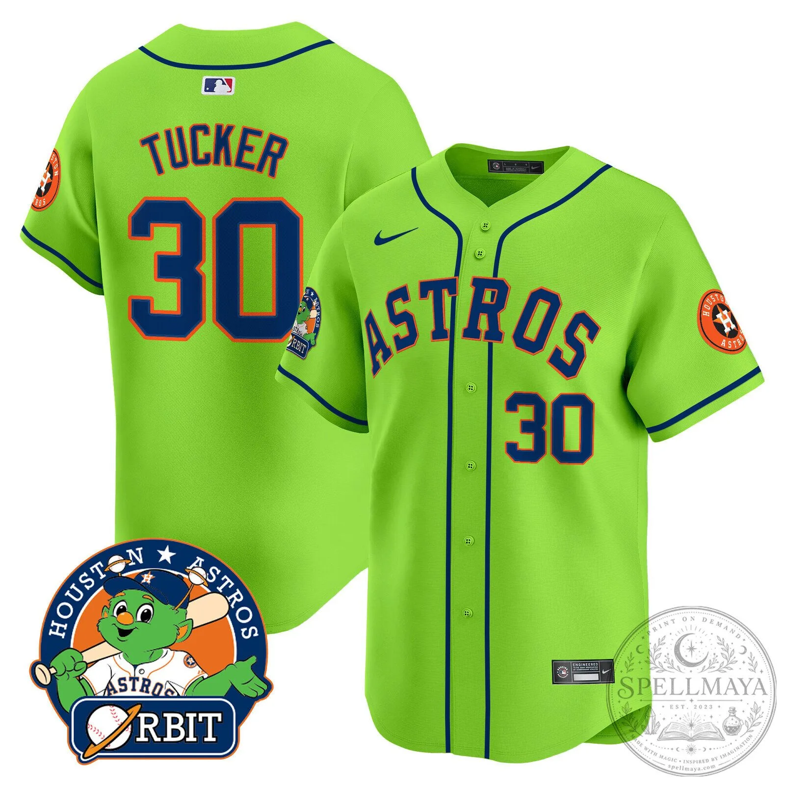 Houston Astros Jose Altuve Youth Green Replica Baseball Jersey 55 Houston Astros Jose Altuve Youth Green Replica Baseball Jersey