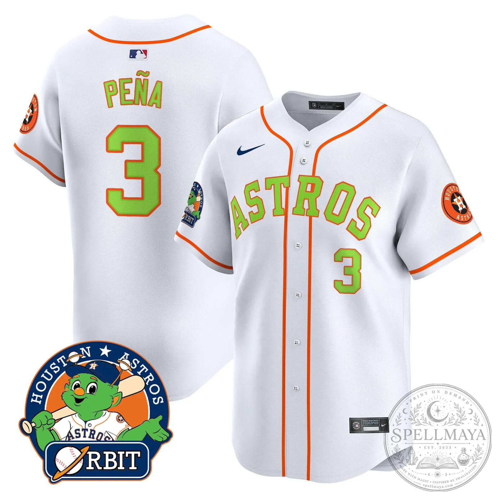 Houston Astros Jose Altuve Youth Green Replica Baseball Jersey 59 Houston Astros Jose Altuve Youth Green Replica Baseball Jersey