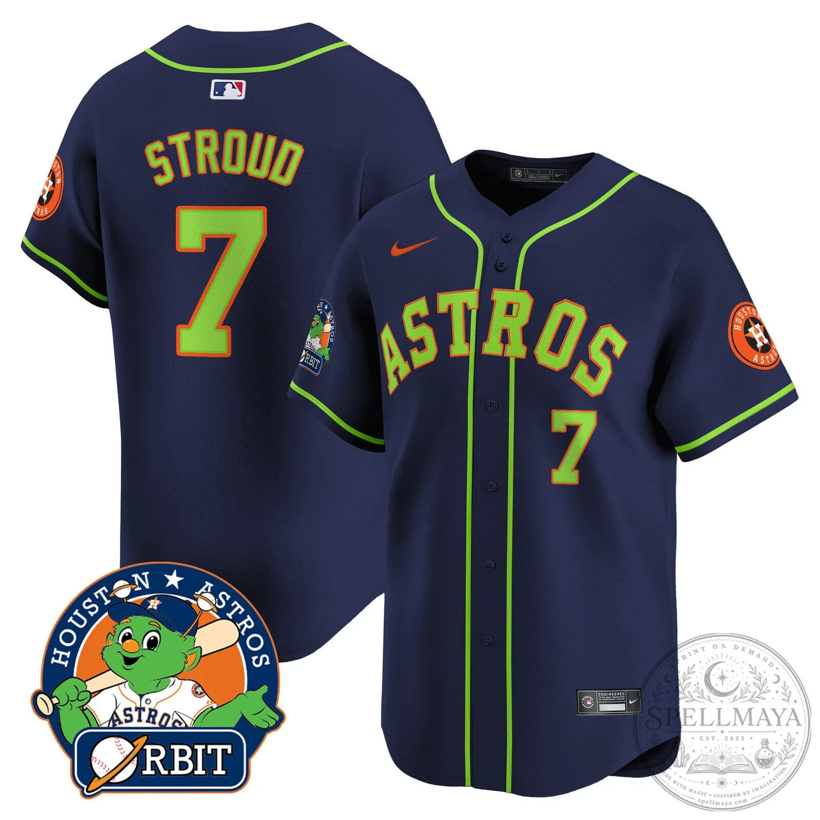 Houston Astros Jose Altuve Youth Green Replica Baseball Jersey 74 Houston Astros Jose Altuve Youth Green Replica Baseball Jersey