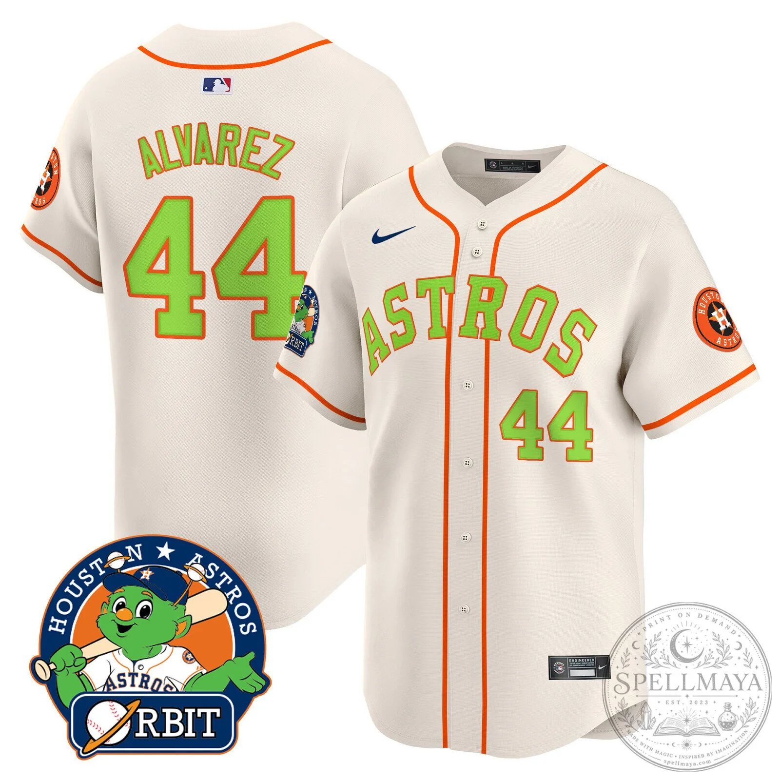 Houston Astros Jose Altuve Youth Green Replica Baseball Jersey 89 Houston Astros Jose Altuve Youth Green Replica Baseball Jersey