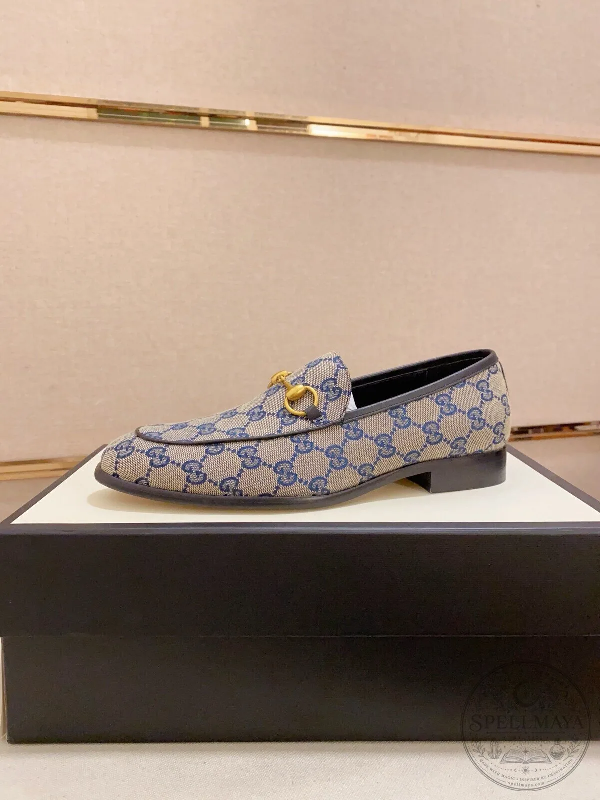 Men's Gucci Horsebit Loafers with Monogram Design 11 Men