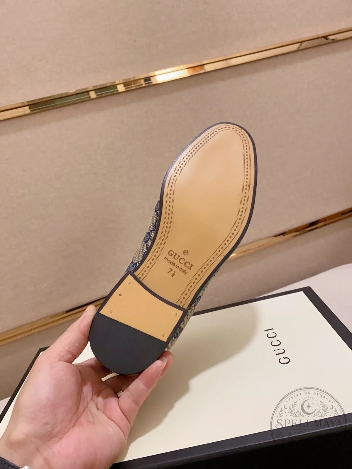 Men's Gucci Horsebit Loafers with Monogram Design 13 Men
