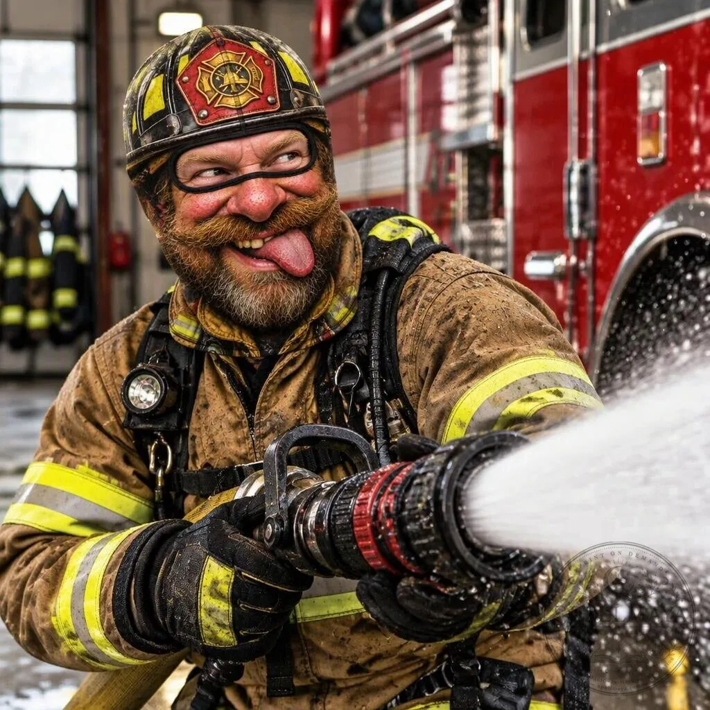 Funny Firefighter Crew Costume Headwear Balaclava Face Mask 10 Funny Firefighter Crew Costume Headwear Balaclava Face Mask