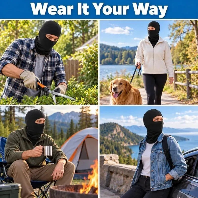 Funny Firefighter Crew Costume Headwear Balaclava Face Mask 15 Funny Firefighter Crew Costume Headwear Balaclava Face Mask