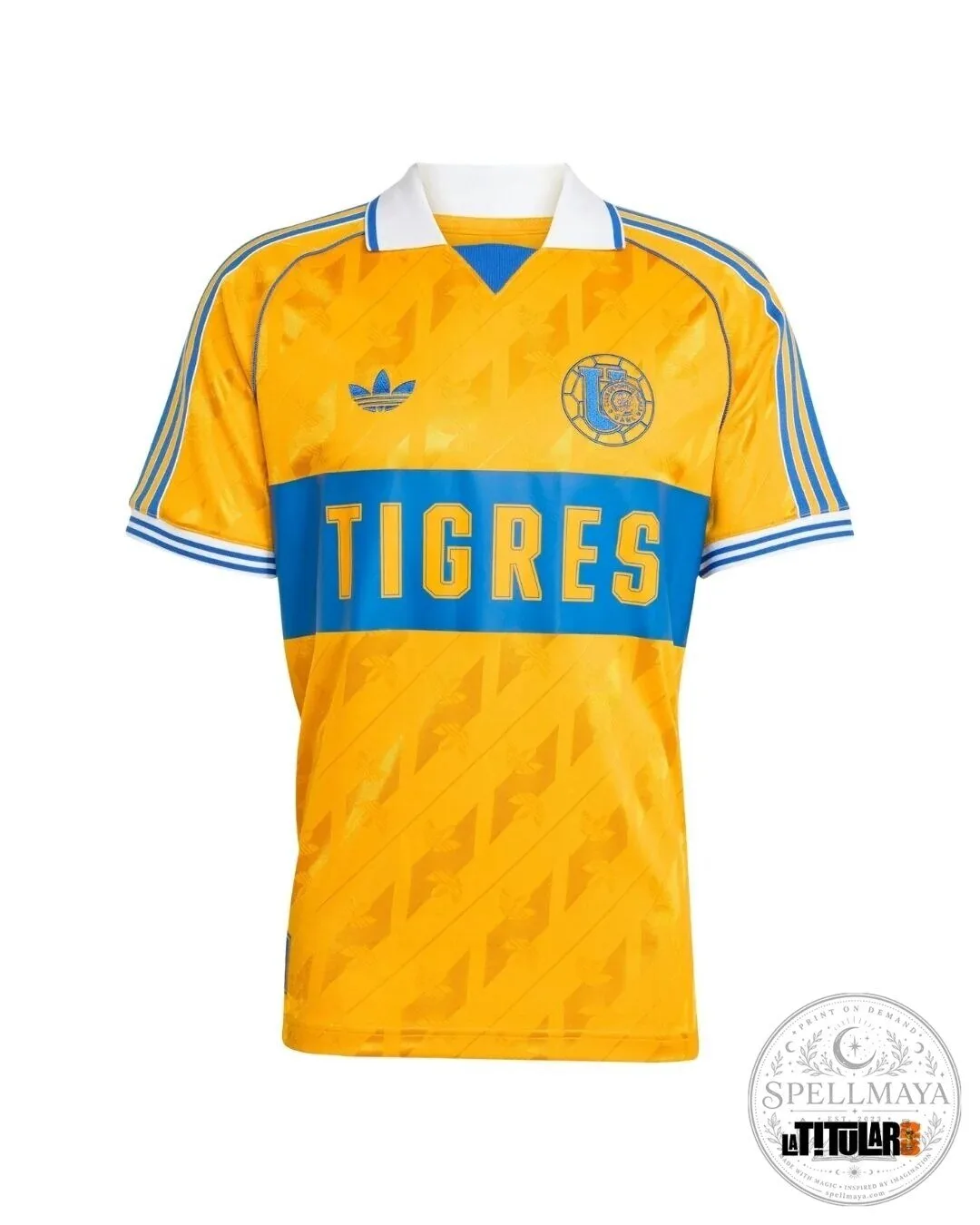 Tigres UANL 25th Anniversary Adidas Football Club Soccer Jersey 14 Tigres UANL 25th Anniversary Adidas Football Club Soccer Jersey